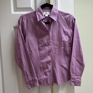 Light Purple Striped Women’s Dress Shirt